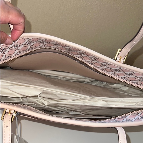 Tory Burch Pink Patterned Women's tote - Picture 7 of 7